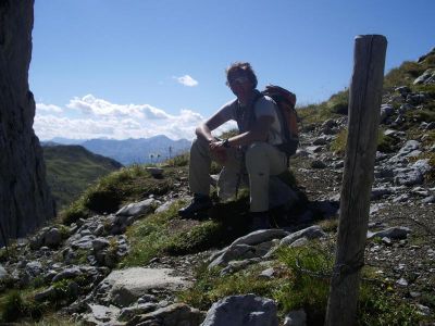 011-Bergfuehrer Christian Treimer am Schweizer Tor